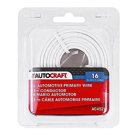 Primary Wire, 16GA WHT 30