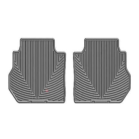 Direct-Fit, Deeply Sculpted Channels, Gray, Rubber, 2 Piece