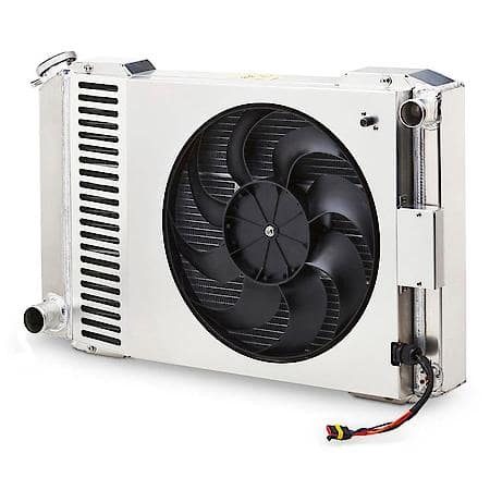 Slim-Fit Radiator System, Universal Series, 23" Core; Manual Transmission