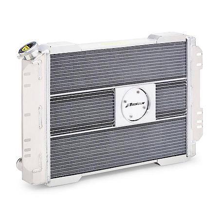 Slim-Fit Radiator System, Mopar 1970-74 E-Body, 60-88 A/B-Body, Manual Trans