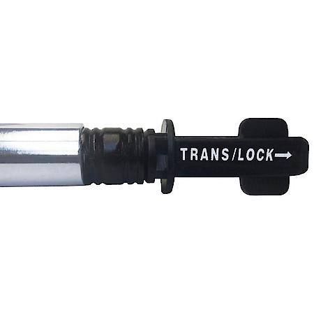 Chrome GM Turbo 350 Transmission Dipstick, Locking Style