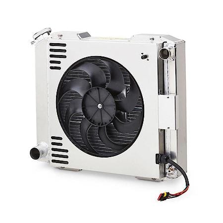 Slim-Fit Radiator System, Universal Series, 17" Core; Manual Transmission