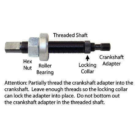 Harmonic Balancer Installation Tool Kit; Fits GM, Ford, Mopar, and Metric Cranks