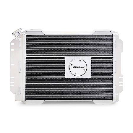 Slim-Fit Radiator System, Mopar 1970-74 E-Body, 60-88 A/B-Body, Automatic Trans