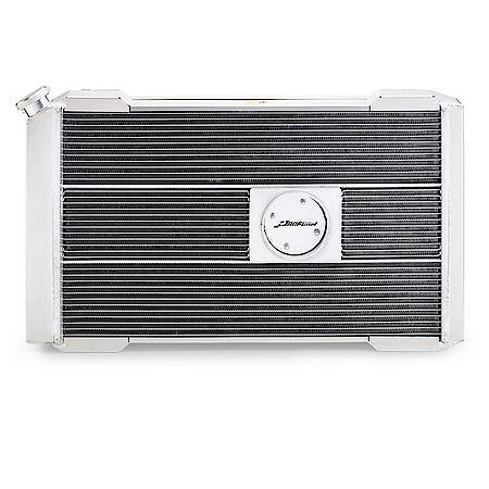 Slim-Fit Radiator System, 1995-2002 S-10/Blazer/Sonoma/Jimmy, Small Block V8 Conversion; Auto Trans