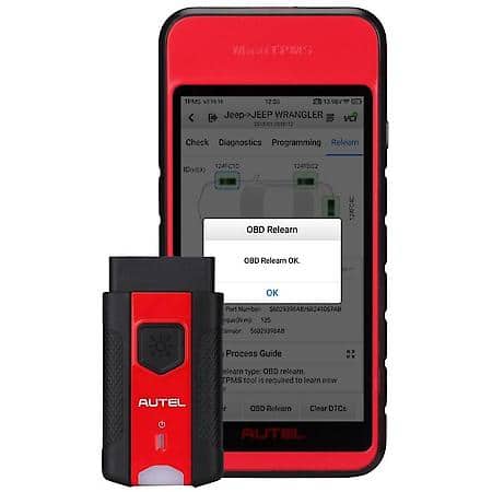MaxiTPMS Wireless Complete TPMS Service and Diagnostics Tablet