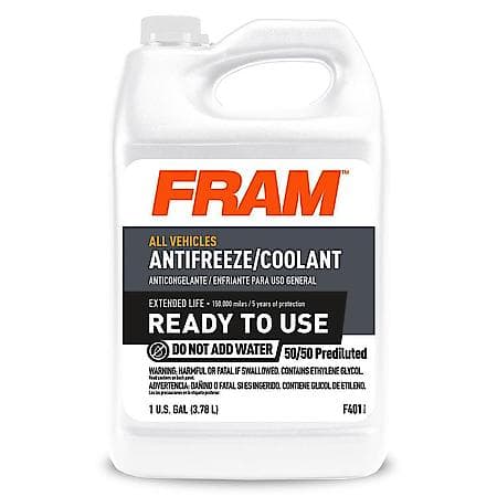 All Vehicles Antifreeze, 50/50 Ready-to Use, 1 Gallon
