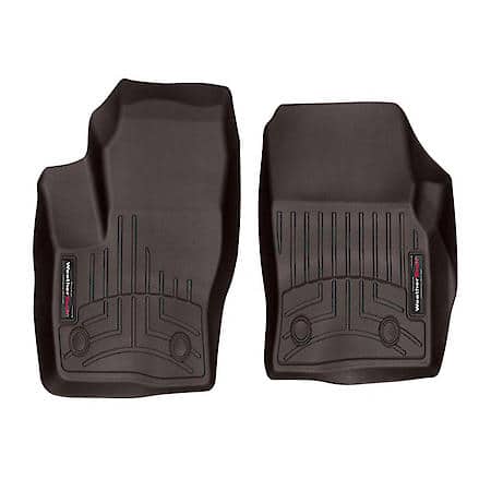 Molded Fit, Raised Channels With A Lower Reservoir, Cocoa, 2 Piece