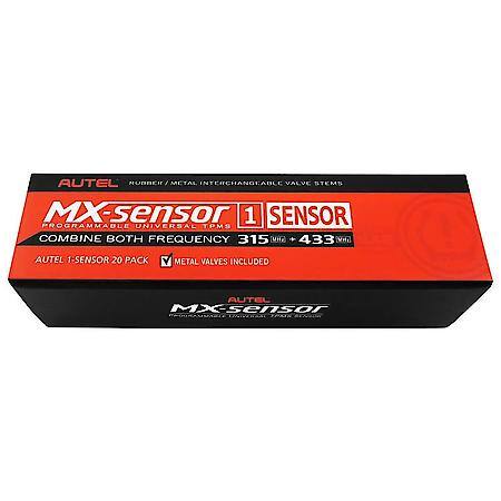 MX-Sensor 1-SensorM: TPMS Sensors With Metal Valve Stems, Bulk Box (20-Pack)