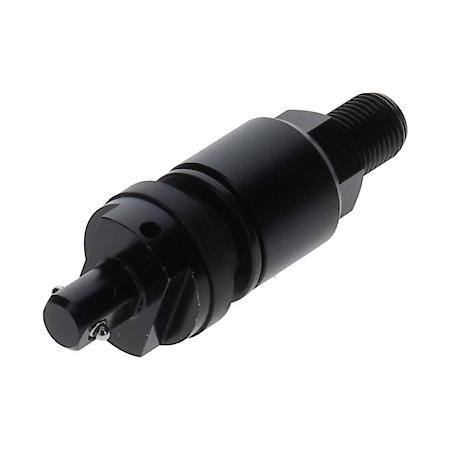 Black Metal Press-in Valve for 1-Sensor