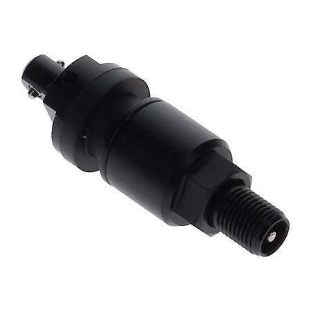 Black Metal Press-in Valve for 1-Sensor