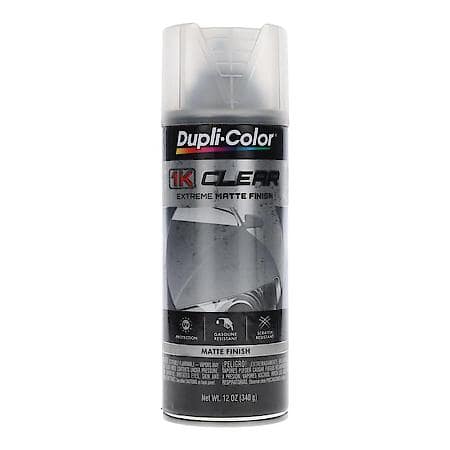1K Clear Extreme Matte, Matte, Clear, 12 Oz.