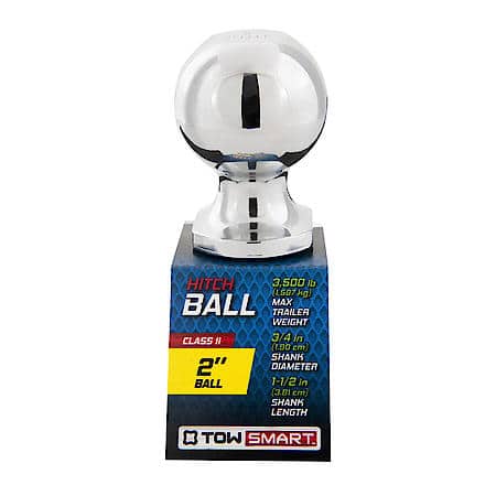 Class II - 2" Hitch Ball x 3/4" Shank Diameter x 1 1/2" Shank Length 3500 lb