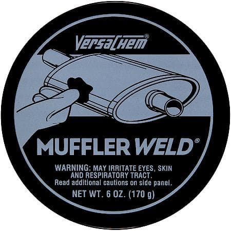 Muffler Weld: Exhaust System Repair, Black Sodium Silicate Sealer