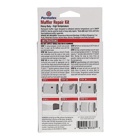 Muffler & Tailpipe Sealer, 3 OZ