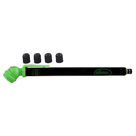 Elite Pencil Tire Gauge: 10-120 PSI, Pressure Airlock Technology, Includes 4 valve caps