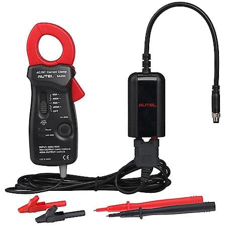 Battery Tester Accessory Kit with DM100 Digital Multimeter and 400A Current Clamp