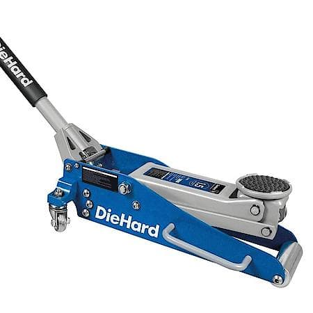 1.5 Ton Dual Pump Aluminum Floor Jack: Lifting Range: 3.50 in to 14.1 in