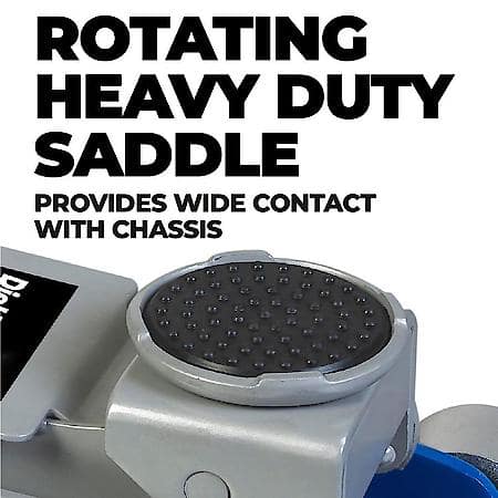 2.5 Dual Pump Aluminum Floor Jack: Lifting Range: 3.94 in to 18.31 in