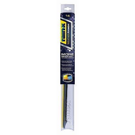 Wiper Blade: 14", Premium Beam, Resistance To Rubber Cracking, Pack of 1