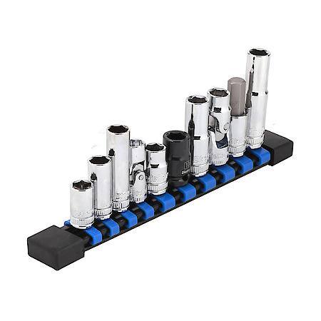 1/4" and 3/8" Drive 6-Point Socket Set 10mm, 10-Piece