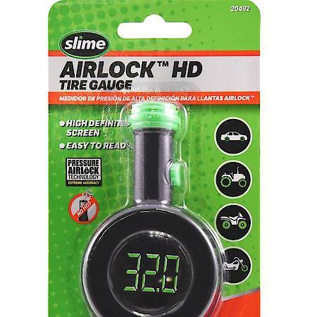 Elite HD Tire Gauge: 0-99 PSI, Pressure Airlock Technology, Super Bright Screen, Extremely Accurate
