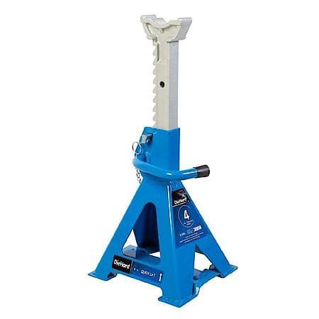 4 Ton Quick Start Jack Stand, Support Range, 13.78" to 20.28", 1 Each