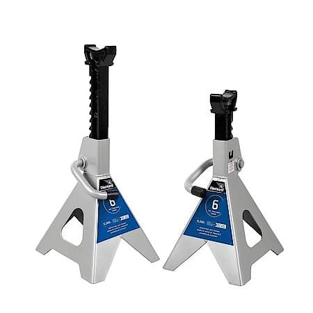 6 Ton Jack Stands, Support Range, 15.47" to 23.35", 2 Pack