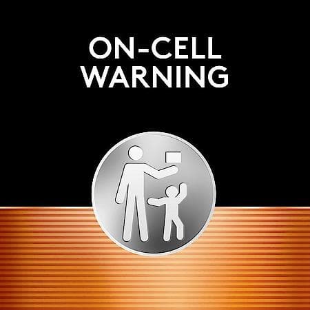 2025 Lithium Coin Battery: Bitter Coating Discourages Swallowing, 2 Pack