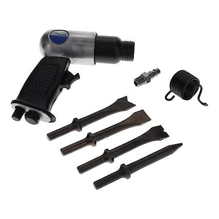 Air Hammer with High Flow Plug & 4 Chisels