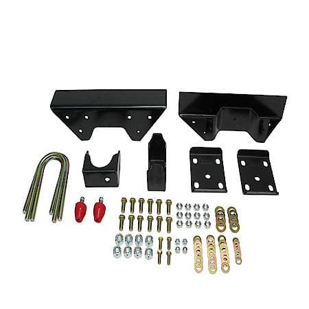 6"Rear Drop, With C-Notch Frame Brackets/Spring Seats/U Bolts/Bump Stop/Hardware