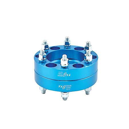 6 X 139.7 Mm/ 6 X 5.50" Bolt Pattern, 1.25"Thick, 108Mm Hub Size, Blue, Set Of 2