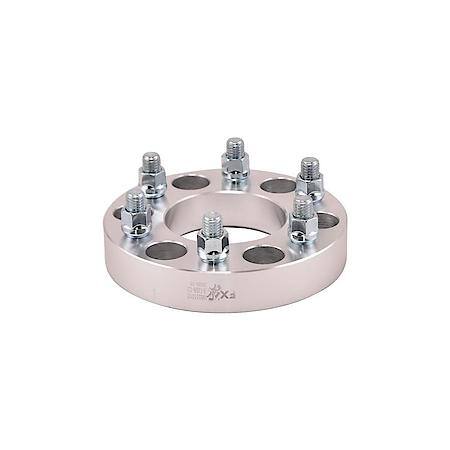 6 X 135Mm, 6 X 5.31"Bolt Pattern, 1.25"Thk, 87.1Mm Hub, Silver, Aluminum, Pair