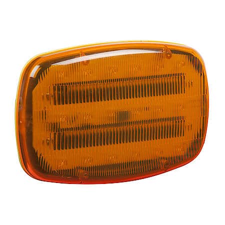 Battery Operated LED Magnetic Warning Lamp - Amber