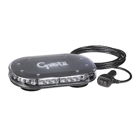 Class I Compact LED Light Bar - Magnetic Mount, Amber, 12V/24V