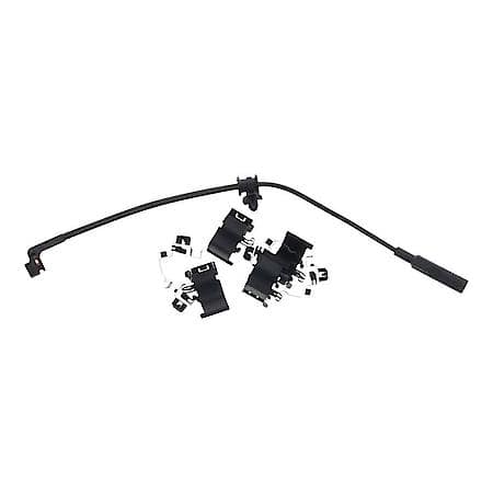 Brake Pads: Front, With Hardware, Semi-metallic, Longer Life, Quiet