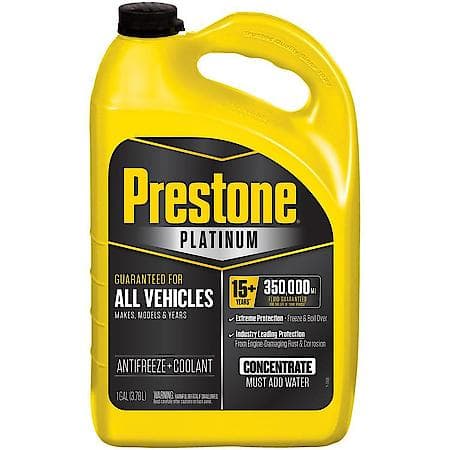 Antifreeze and Coolant: Concentrate, Universal Platinum, Protects Against Corrosion, 1 Gallon
