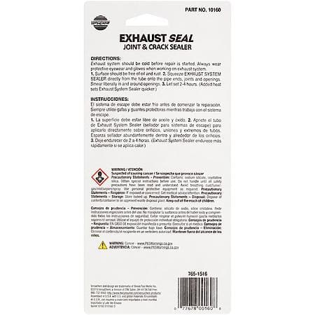 High-Temp Exhaust Sealant: Stops Leaks & Cracks