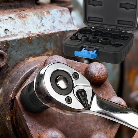 3/8 in. Drive Bolt Extractor Set: Removes Stripped and Broken Fasteners