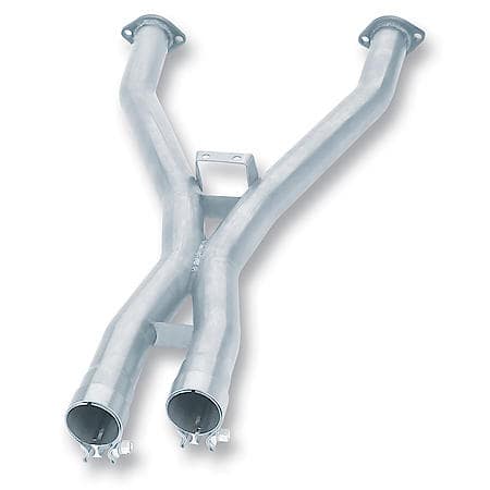 T-304 Stainless Steel, 2-1/2 Inch Diameter, Without Converters, X-Pipe