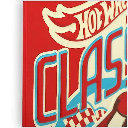 Hot Wheels Classic Speed Trials - Embossed Metal Sign