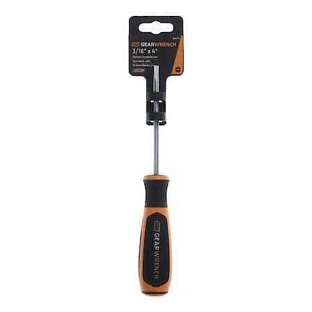 3/16" X 4" Cabinet Dual Material Screwdriver