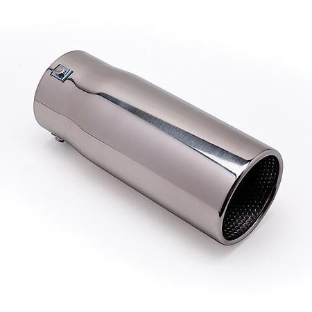Stainless Steel Exhaust Tip: Universal, 3.5" ID x 4" OD x 10" L