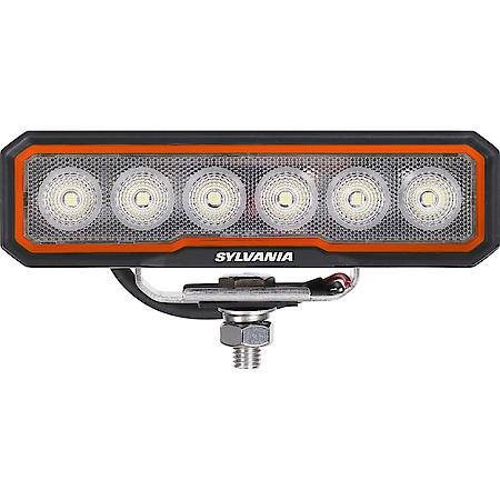 6" Rugged Single Row LED Flood Lightbar
