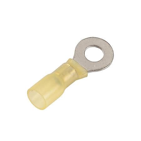 Heat Shrink Ring, 12-10 GA, 1/4", 15-Pack