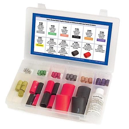 Heat Shrink Solder & Battery Terminal Kit