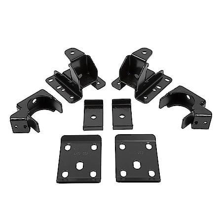 5-6" Drop Kit with Leaf Spring Hangers, C-Notches, Bump Stops & Hardware