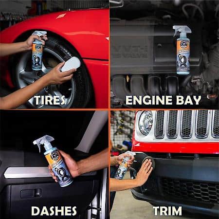 Tire Kicker Tire Care : Extra Glossy Tire Shine, Dry to Touch Dressing, With UV Blockers, 16 oz.