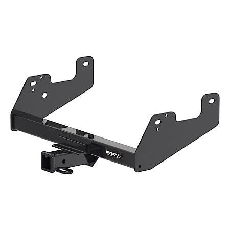 Class Iii, Square Tube, 2" Receiver, Powder Coated, Gloss Black, Carbon Steel