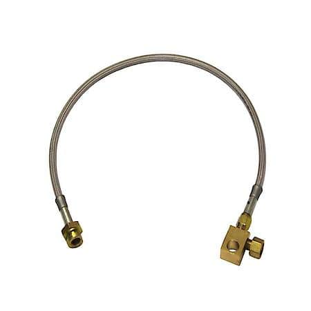 Braided Stainless Steel Hose, Use With 4 Inch To 6 Inch Lift, Single